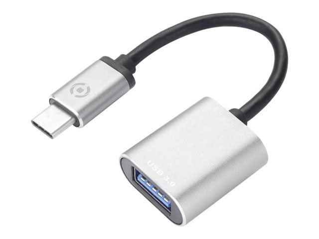 CELLY CONECTOR USB C A USB 3 0 METAL